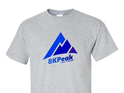 8KPeak Color Logo T-Shirt